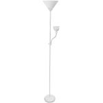Светильник торшер напольный GTV LP-BENFICA2-00 BENFICA 2, Е27 (макс. 40Вт), Е14 (макс.60Вт), 220-240В, 50-60Гц, IP20, белый