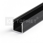 Алюминиевый профиль Topmet C2020021 SMART10 A/Z 2000мм накладной, черный