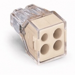 ������ � ������� 4-��������� WAGO 773-124 PUSH WIRE ��� ������ �����������, ���������� / ������-�����