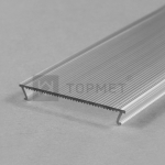 Рассеиватель Topmet Light 63590000 C10 WIDE 2000мм, прозрачный, рифлёный внутри