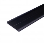 Крышка для алюминиевого профиля Topmet 63550002 C10 1000мм, черный анодированный алюминий
