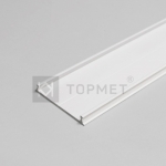 Крышка для алюминиевого профиля Topmet 63560001 C10 2000мм, белый