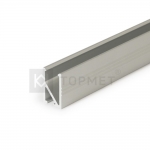 Алюминиевый профиль Topmet H8020020 HI8 C1 2000мм, анодированный алюминий