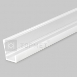 Профиль светодиодный поликарбонатный гибкий Topmet G5000220 SLASH8, 2000мм, изгиб 25см, белый (опал)