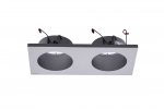     Lumiance 3035170 Motto 82 Modular Duo Ceiling Plate, . .