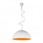   Nowodvorski Hemisphere 6375 white-orange fluo L