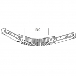   Concord 2046539 LYTESPAN 1 FLEXIBLE COUPLER SILVER, 