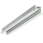   Concord 2036022 LYTESPAN 1 SINGLE CIRCUIT 1M RECESSED TRACK UNIT WHITE, 