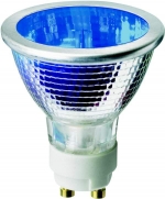 Лампа галогенная Sylvania 0021270  HI-SPOT ES50 50W 240V BLUE GU10