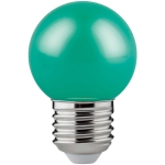 Лампа светодиодная мини-шар Sylvania 0027532 TOLEDO DECO BALL GREEN E27 SL 1W, зеленый рассеиватель, зеленый цвет света