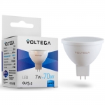 Лампа светодиодная рефлекторная Voltega 7059 Simple, MR16, 7W, 4000K, 110°, GU5.3