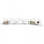   Zercale GPHHVA675T10L/4PH2 ( 250-32 / DB 250HO-32), 260W, 5.0A, L675mm, D32mm