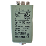 ���������� ���������� Schwabe Hellas 40017395 CD400 35-400W, 4-5kV, 220-240V, 50-60Hz (HI 35-400W, HS 70-400W, CDM-T 35-150W)